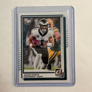 🔥Jalen Hurts 2025 Donruss Football Trading Card